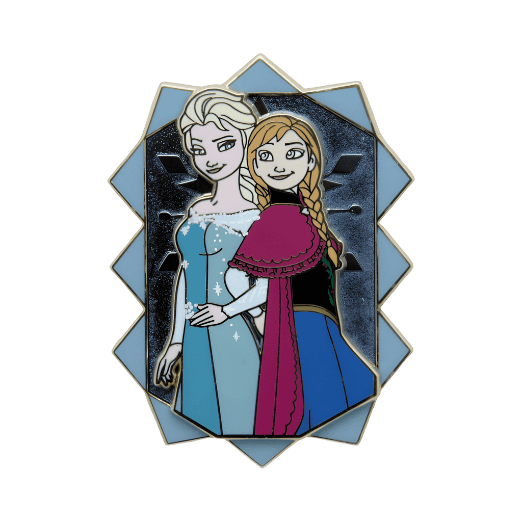 Anna and Elsa Disney pin