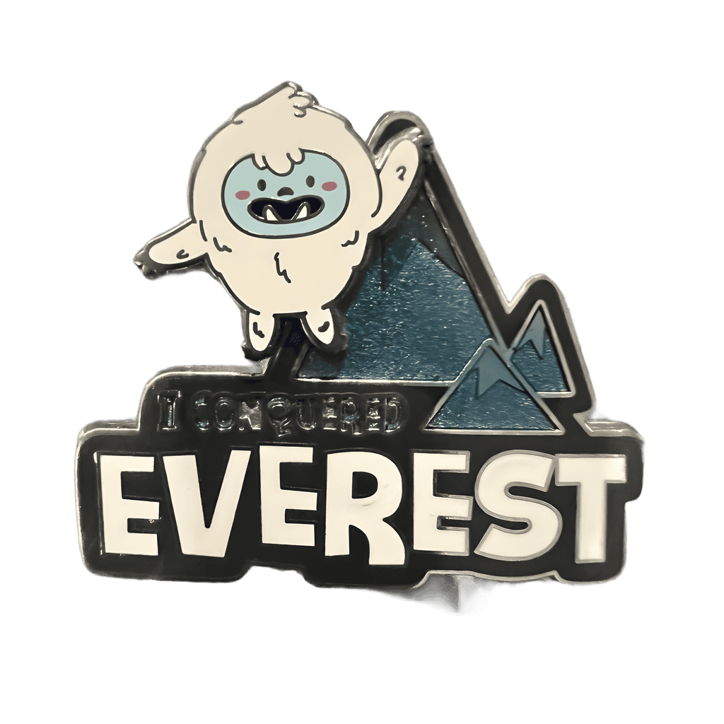 I Conquered Everest Yeti Disney pin