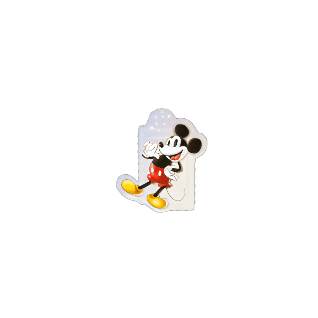 Classic Mickey on Faceted Gem Disney pin