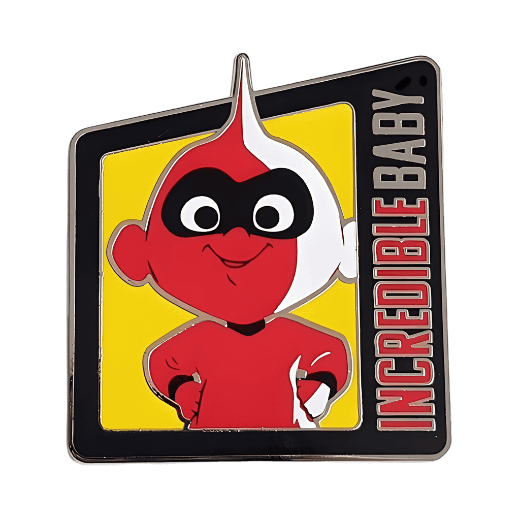 “Incredible Baby” Jack-Jack Tile Disney pin