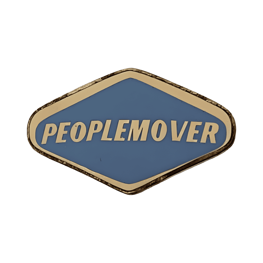 PeopleMover Logo Disney pin