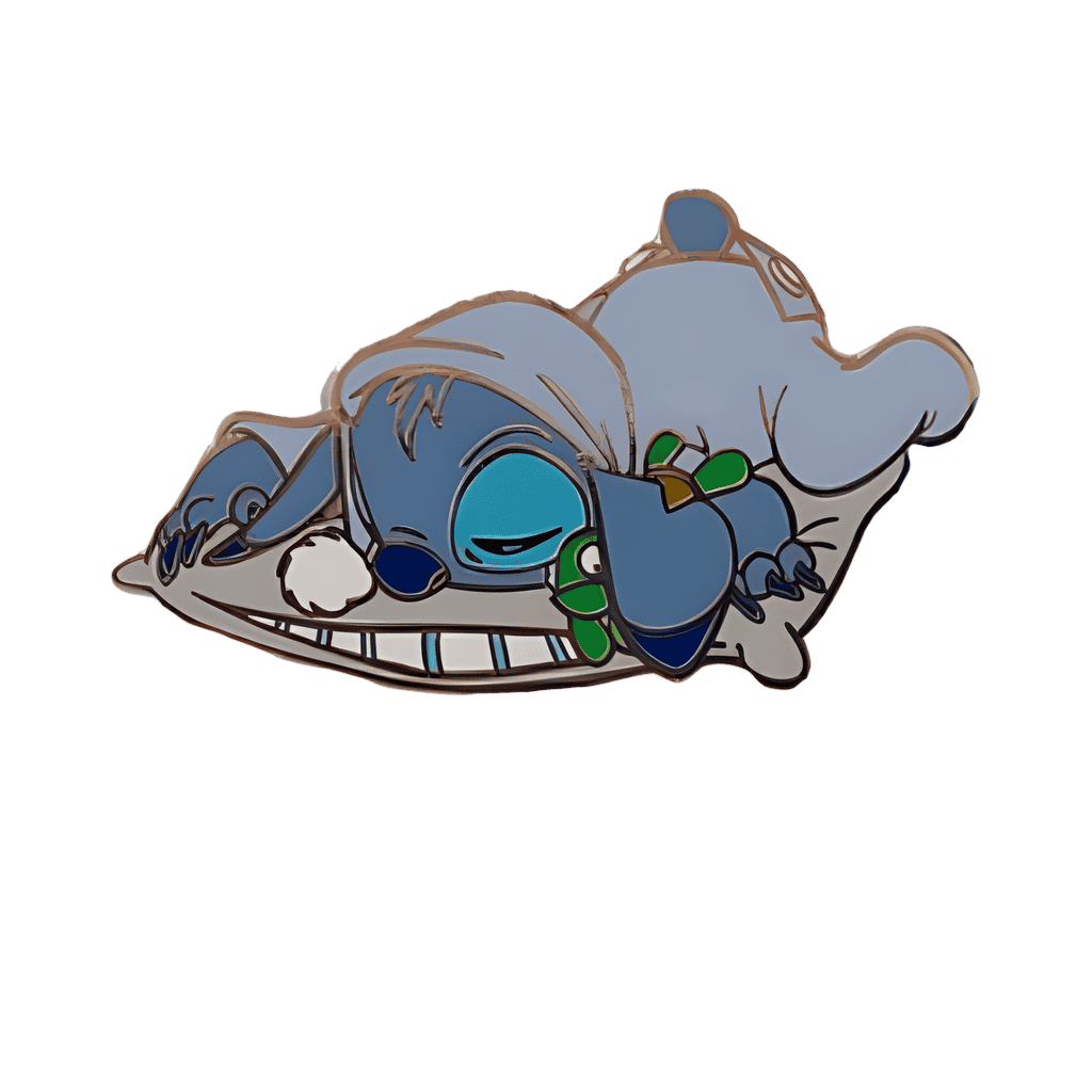 Stitch and Frog Sleeping Disney pin
