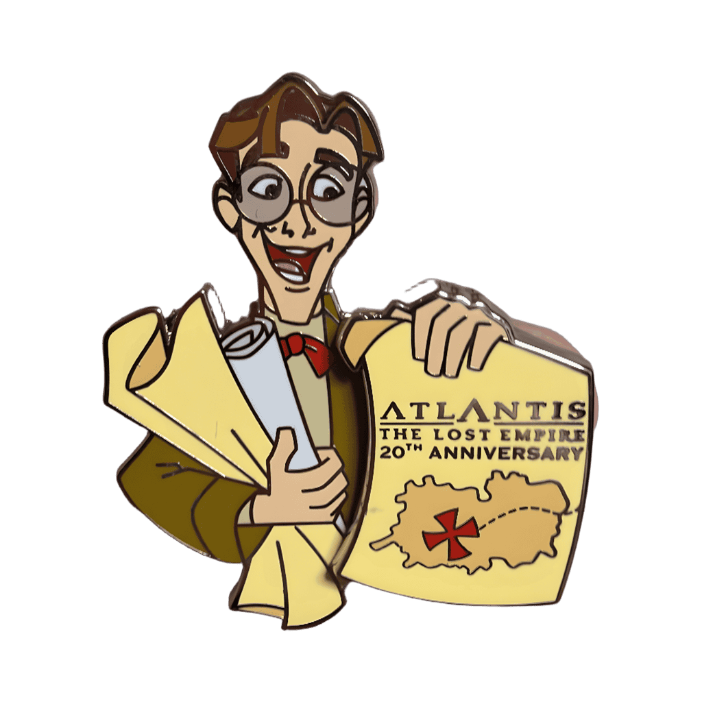 20th Anniversary - Milo Thatch Disney pin