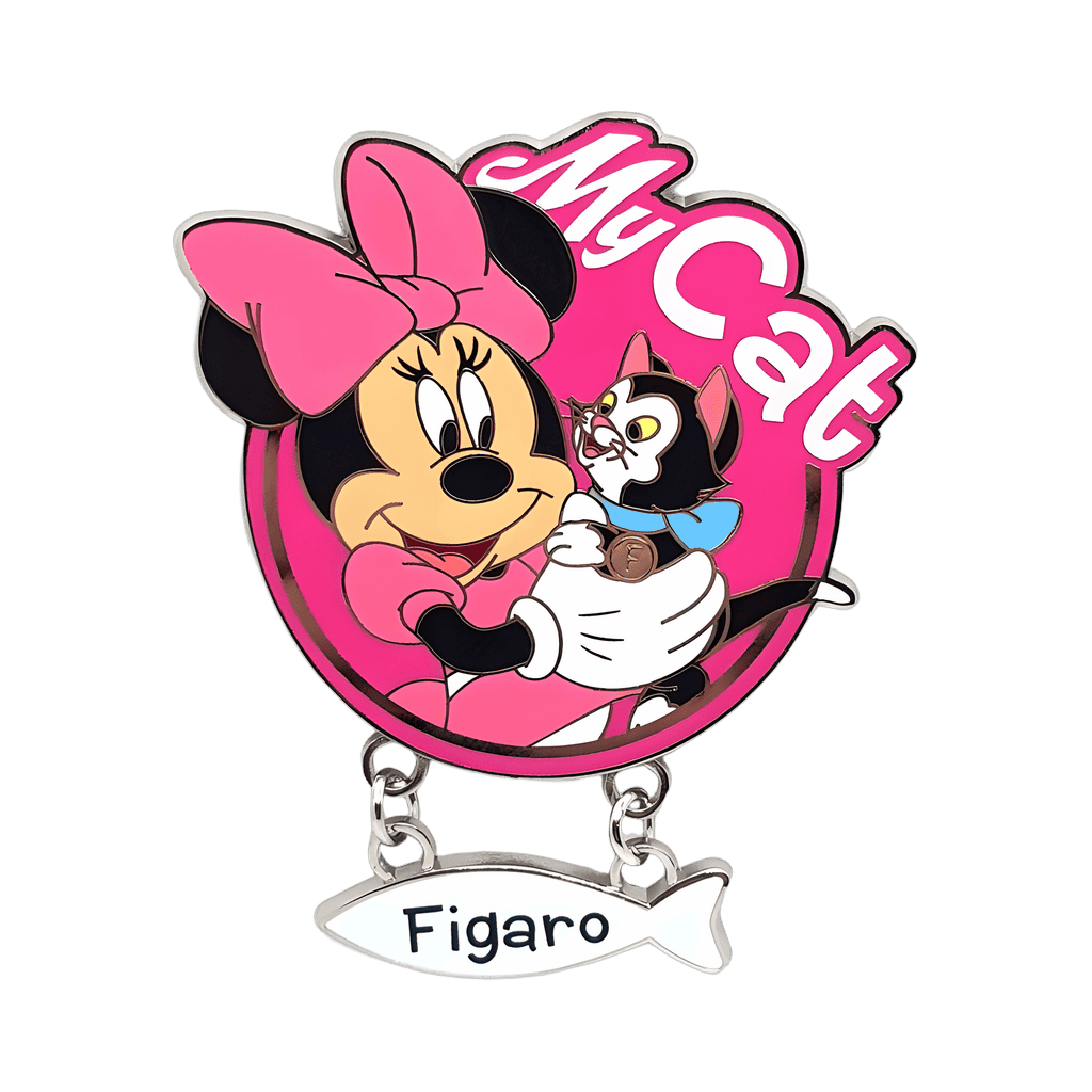 Minnie and Figaro Disney pin