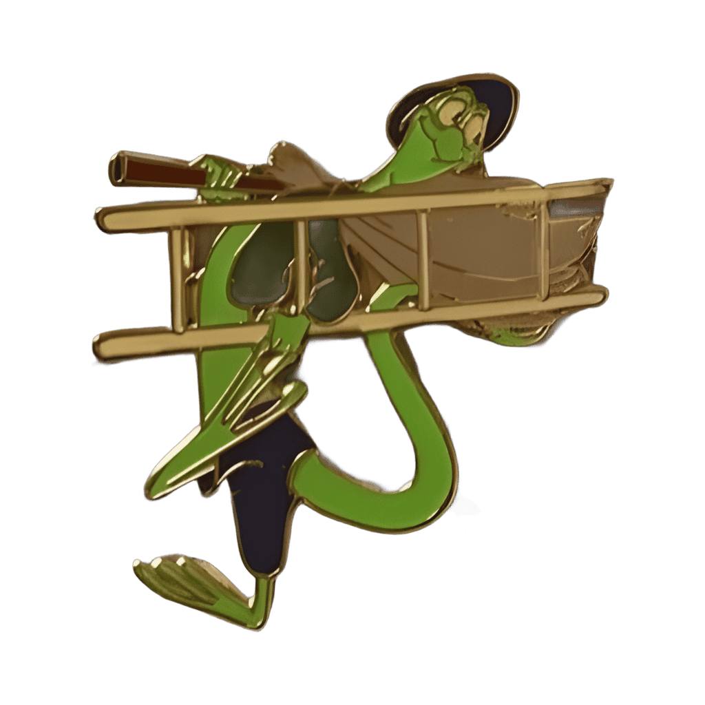 Bill the Lizard Disney pin