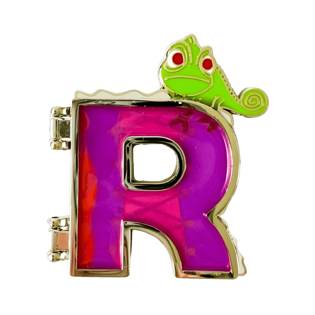 Rapunzel "R" Disney pin