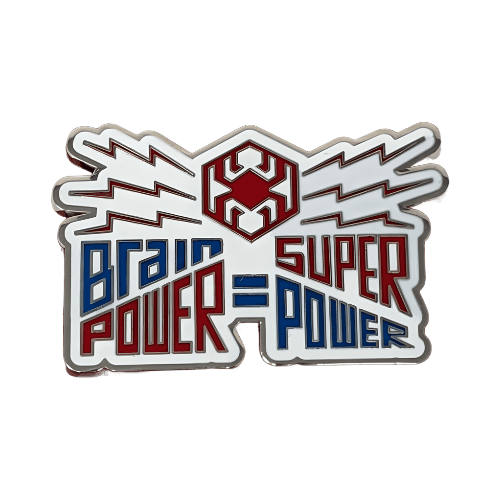 Brain Power = Super Power Disney pin