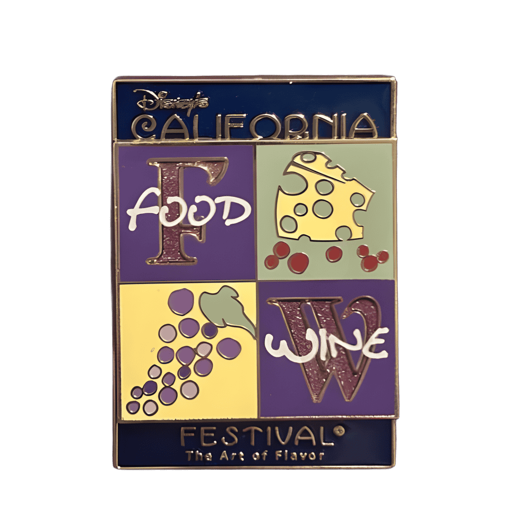 2010 California Food and Wine Disney pin