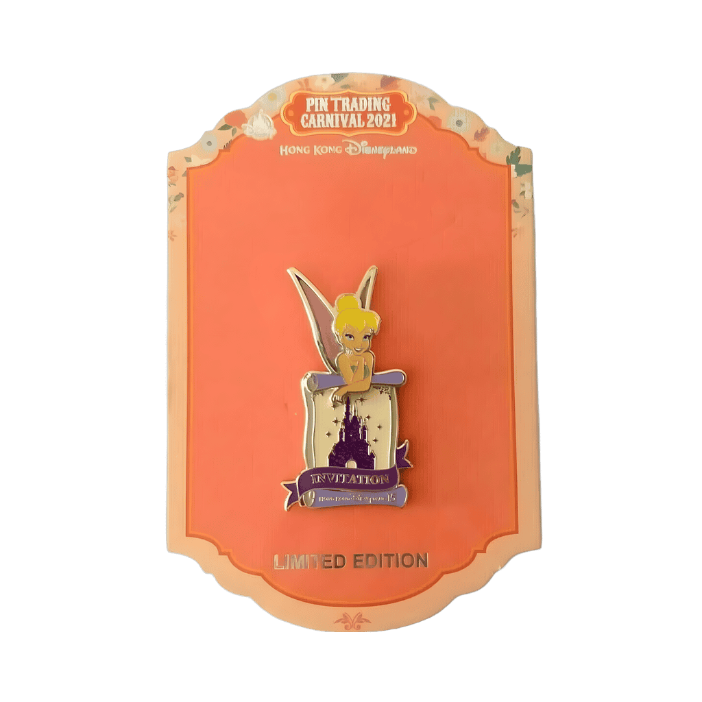 Tinker Bell Invitation Disney pin