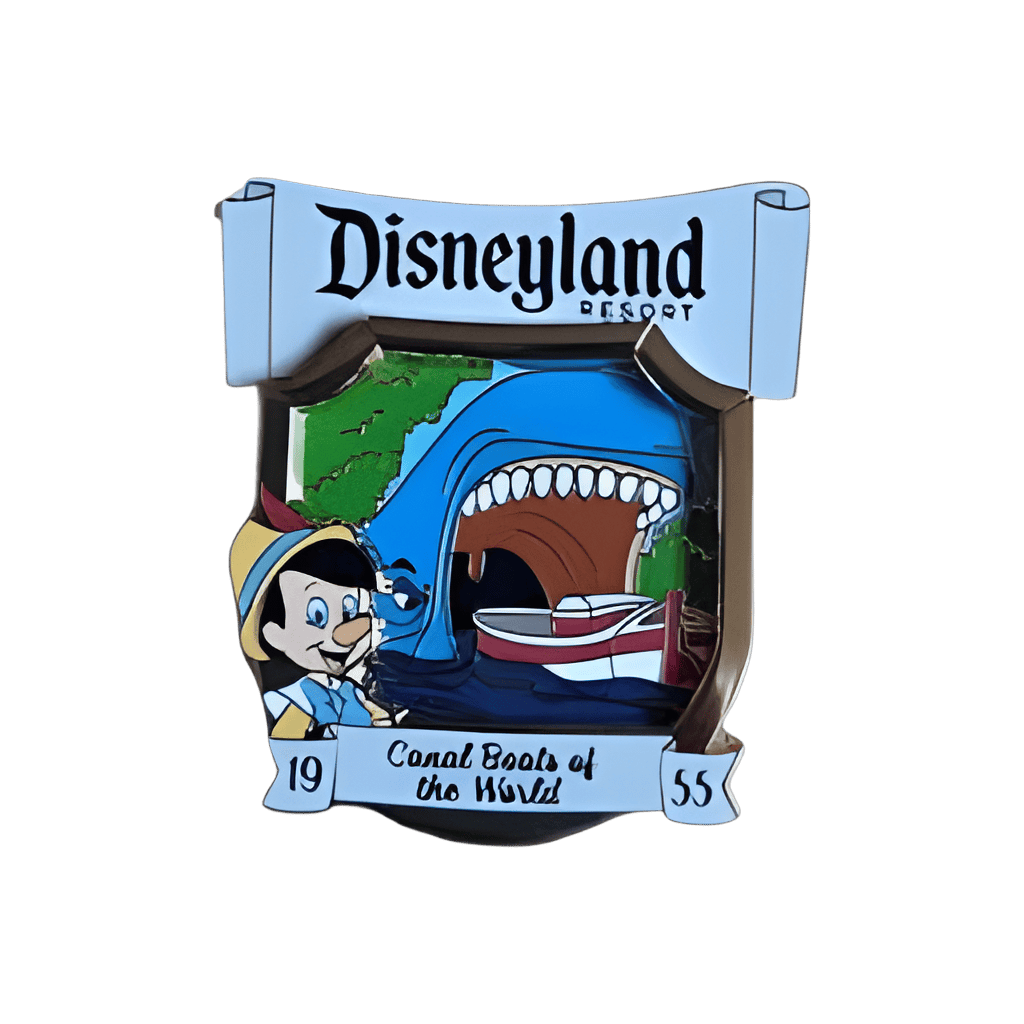 Canal Boats of the World Disney pin