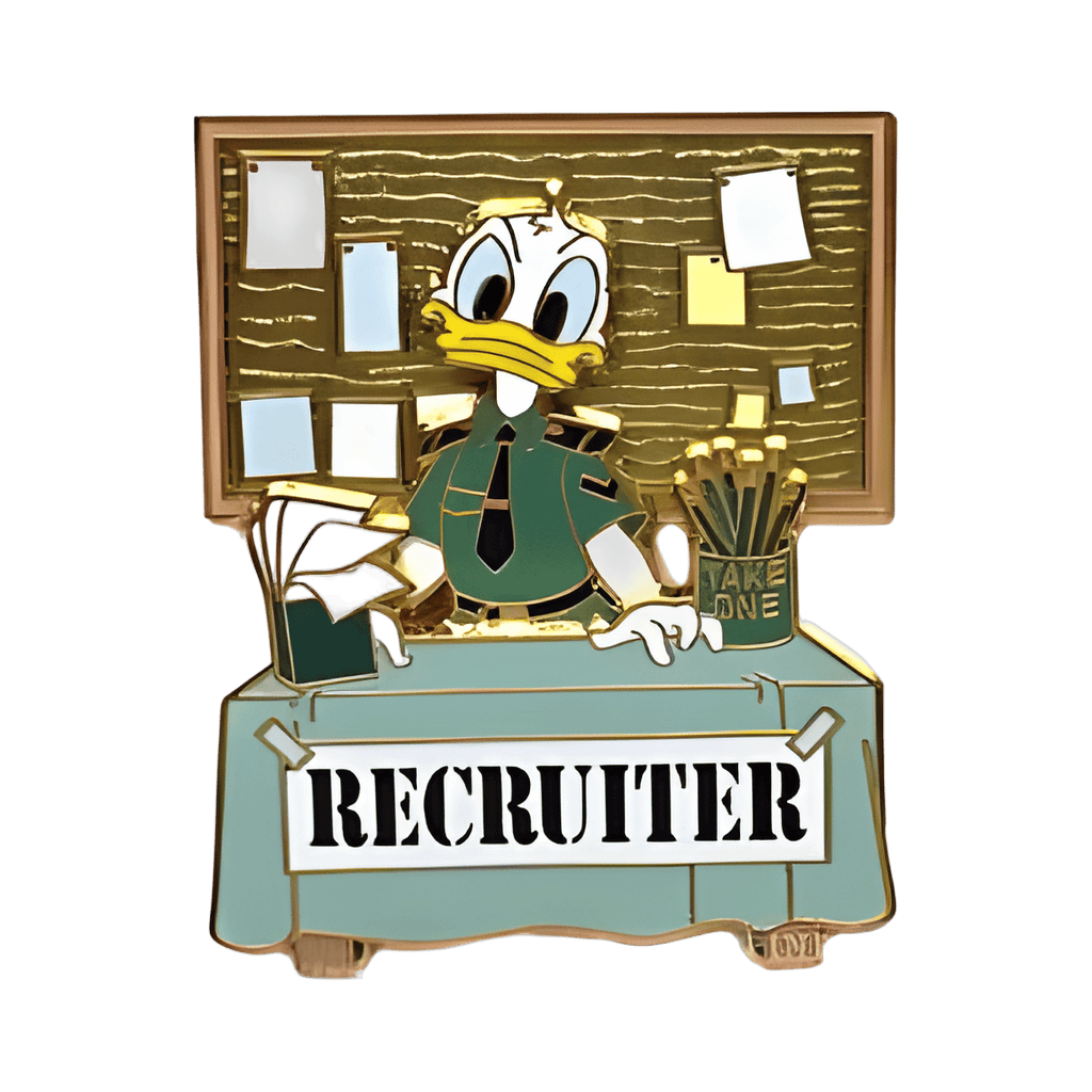Recruiter – Donald Duck Disney pin