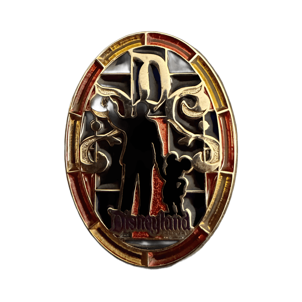 Mickey - Partners Statue - Stained Glass Disney pin