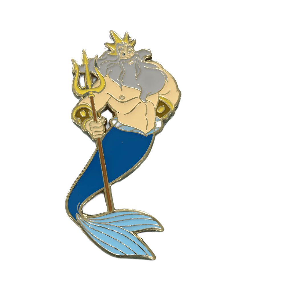 King Triton Disney pin
