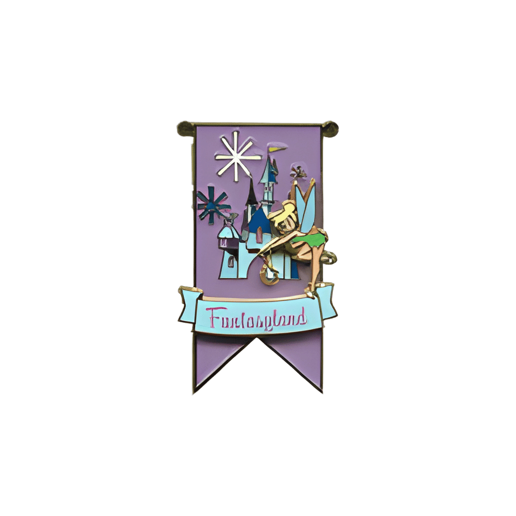 Tinker Bell in Fantasyland Disney pin