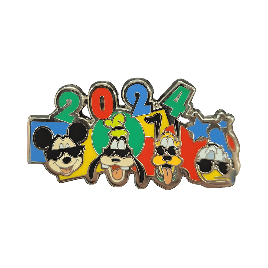 Monogram - Mickey and Friends with Sunglasses (Shapes) Disney pin