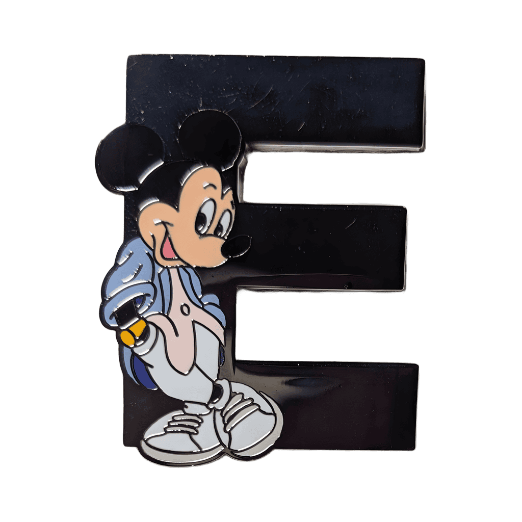 Letter E Disney pin