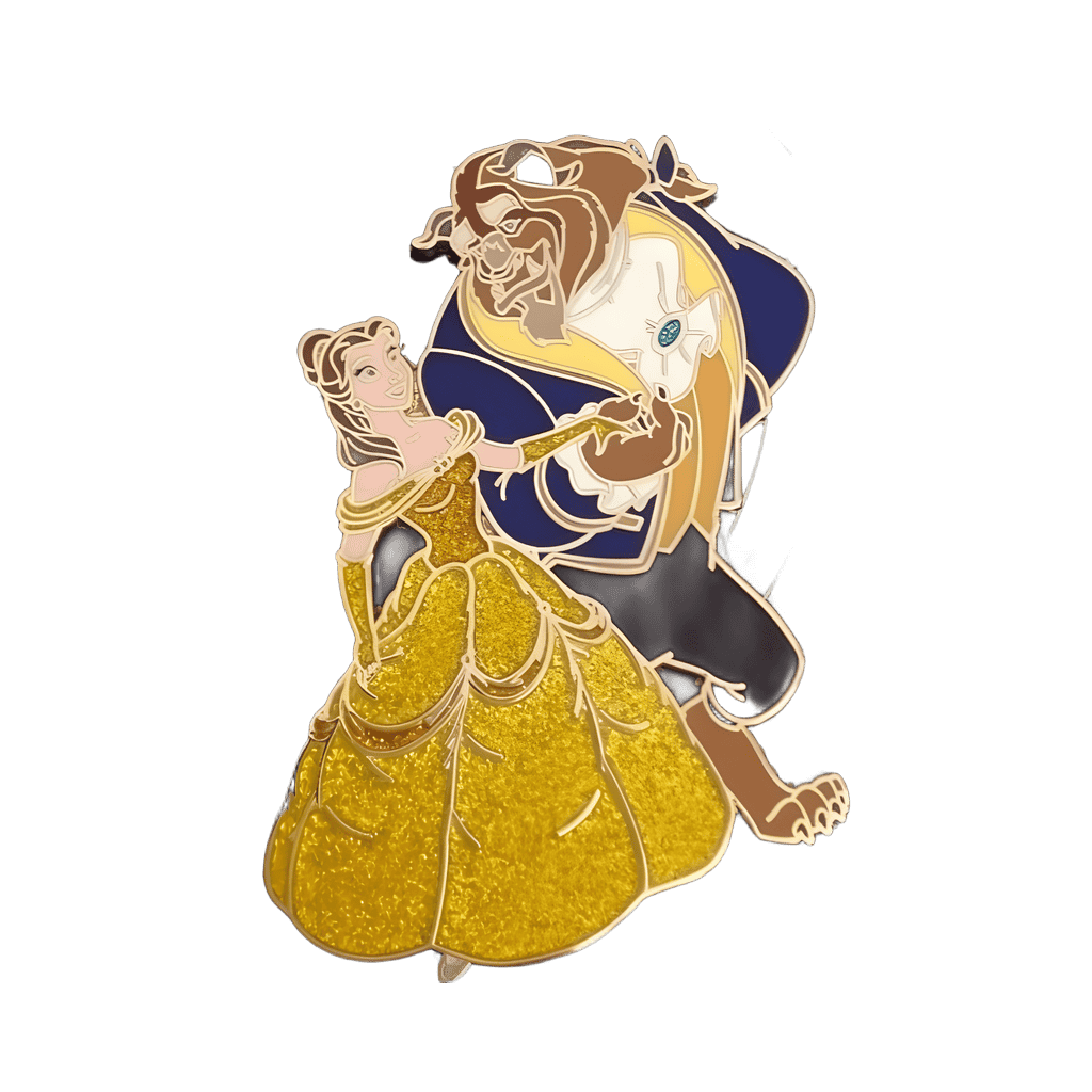 Belle and Beast Disney pin