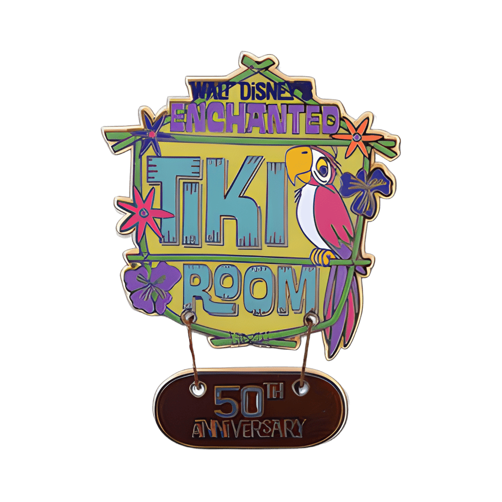 50th Anniversary Logo Disney pin