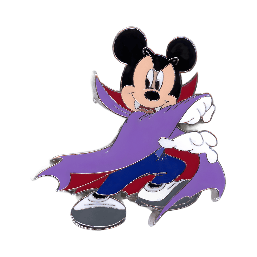 Mickey as Dracula or Vampire Disney pin