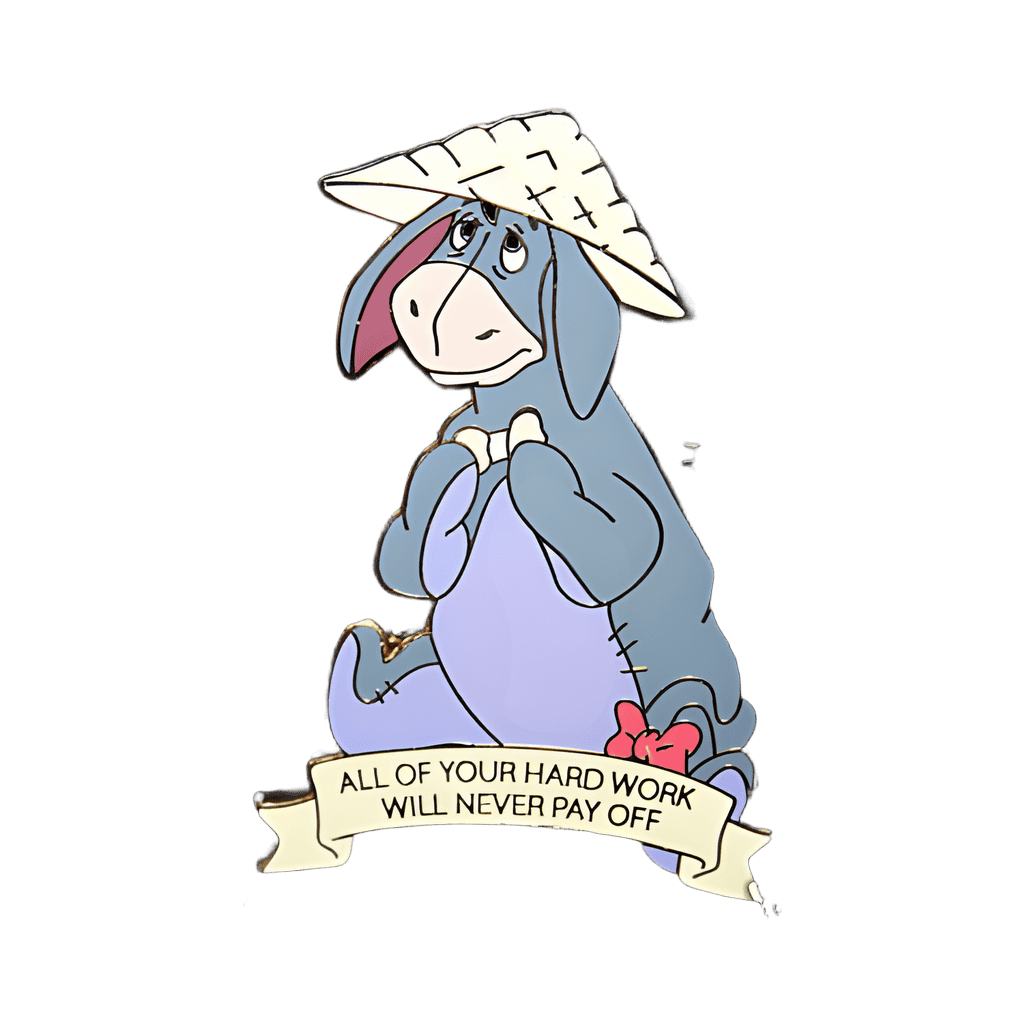 Eeyore Disney pin
