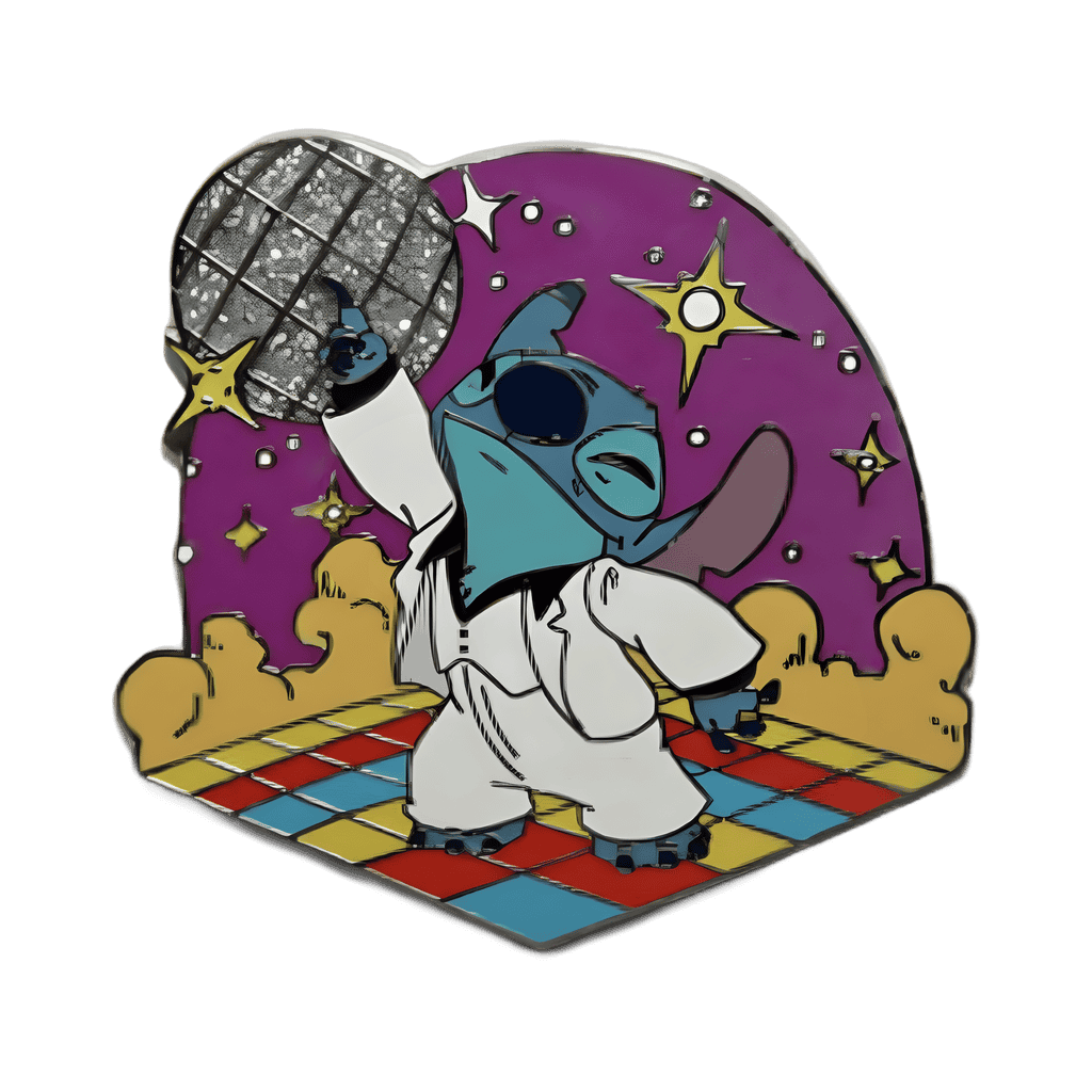 Stitch as Disco Mickey Disney pin