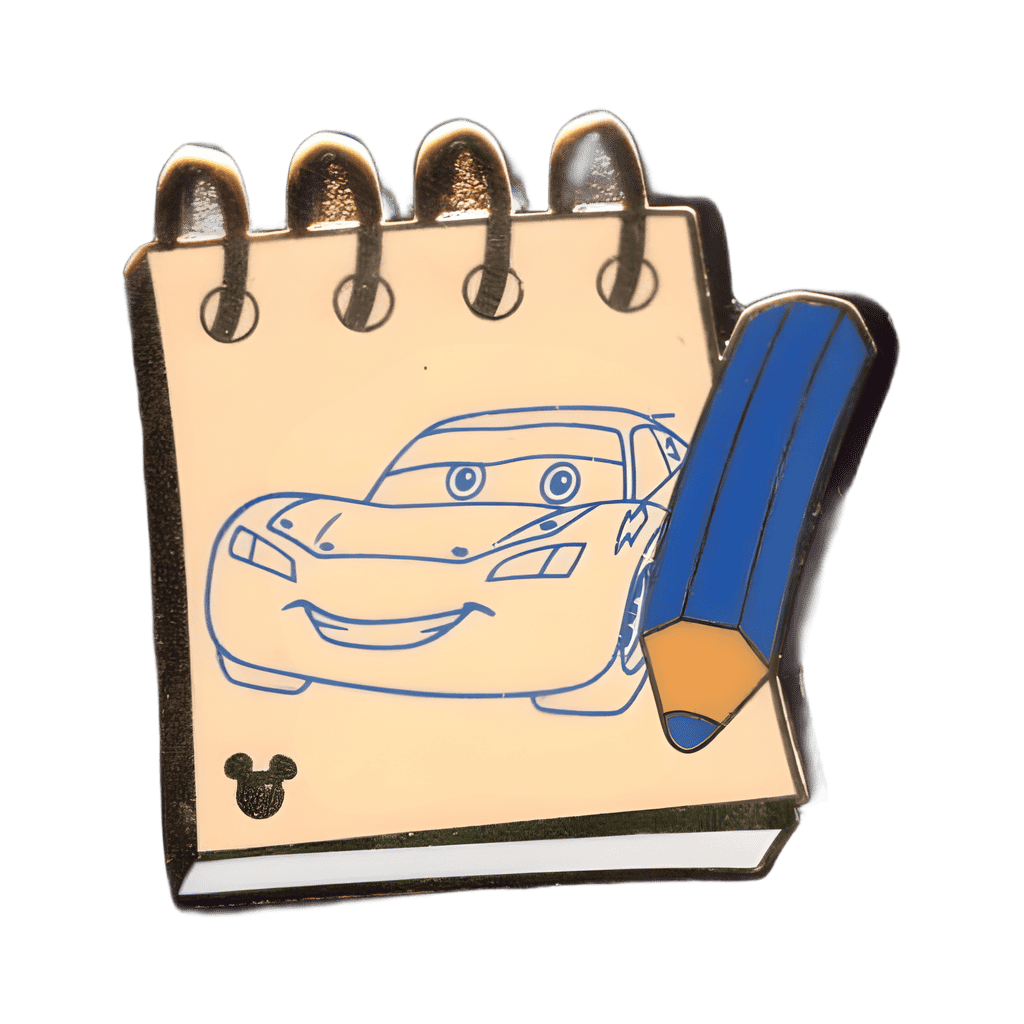Lightning McQueen Disney pin