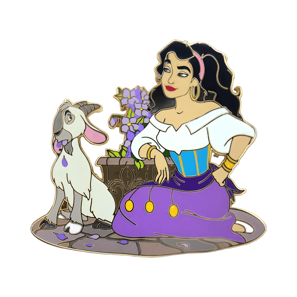 Esmeralda Disney pin