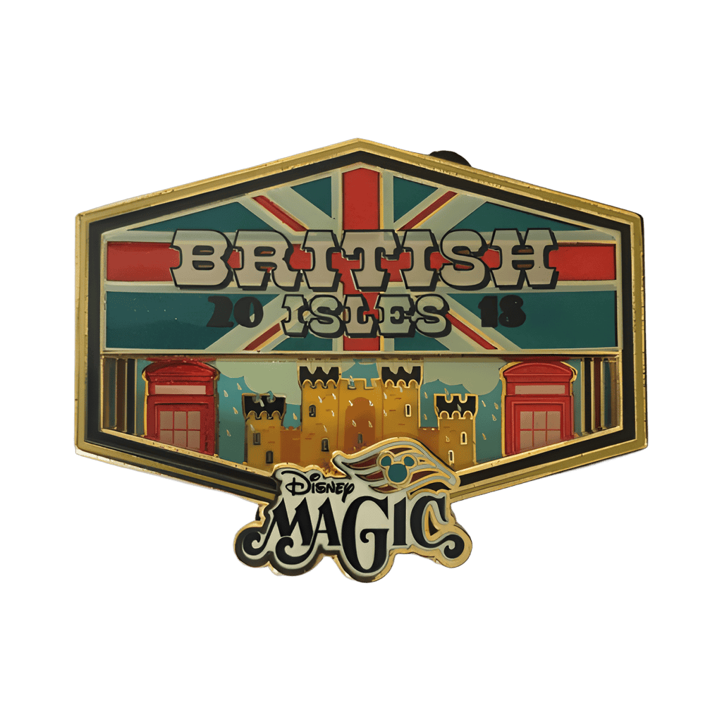 British Isles 2018 Disney pin
