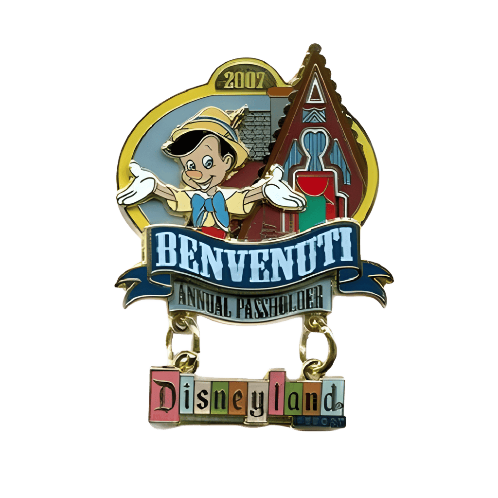 Pinocchio Disney pin