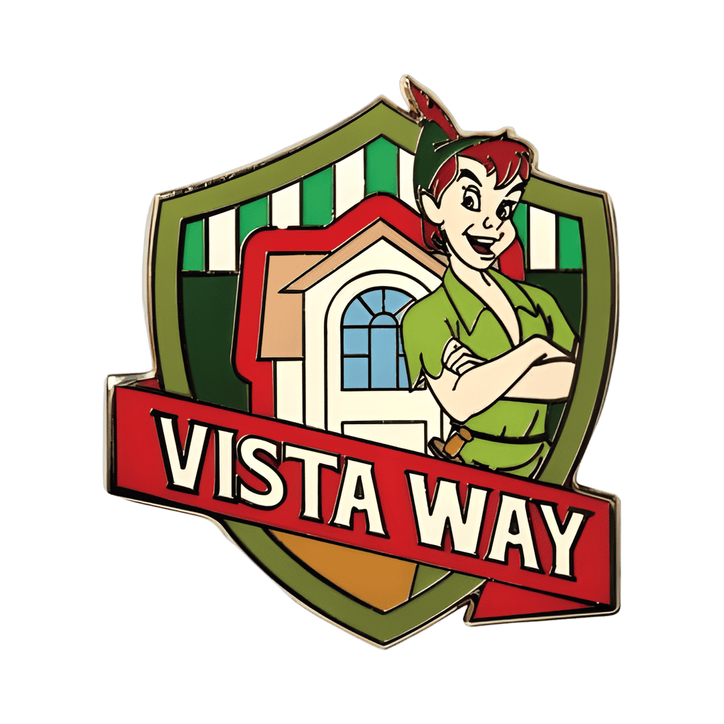Vista Way with Peter Pan Disney pin