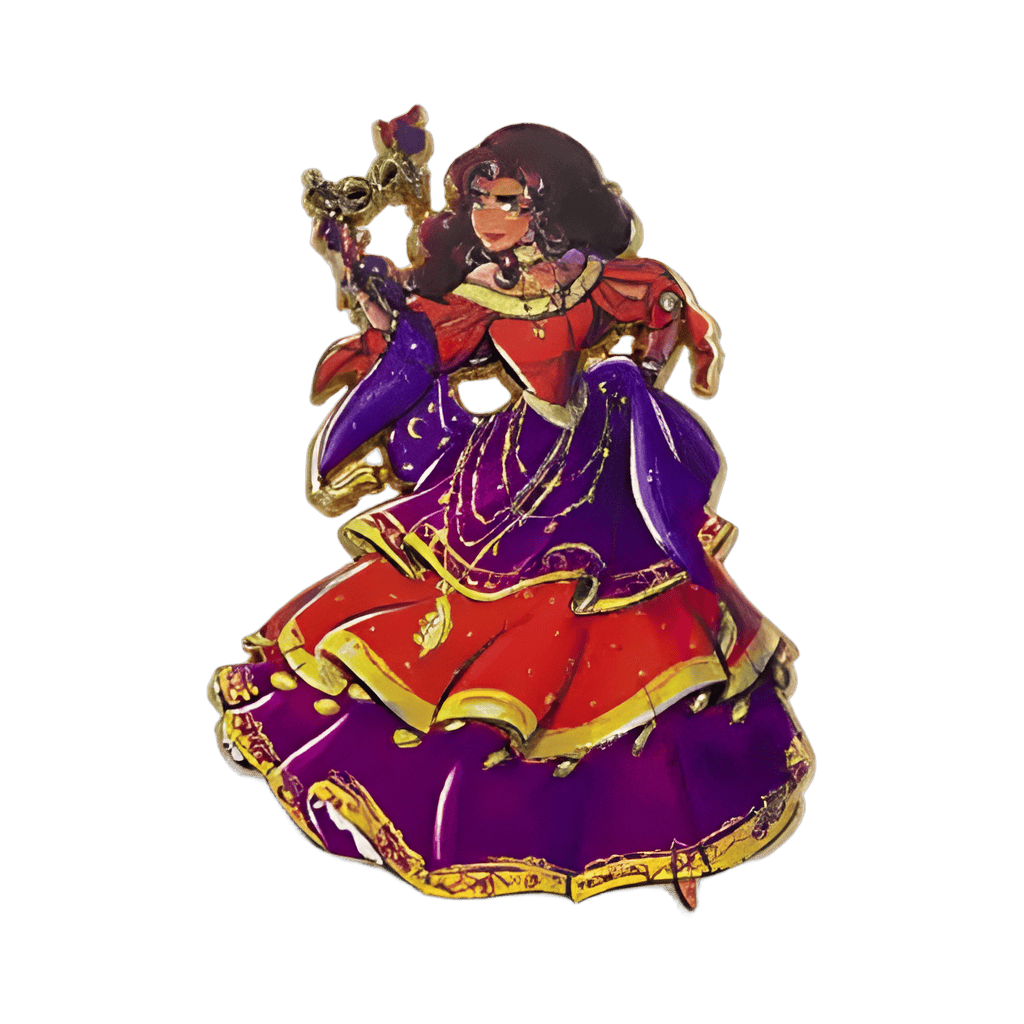 Esmeralda Disney pin