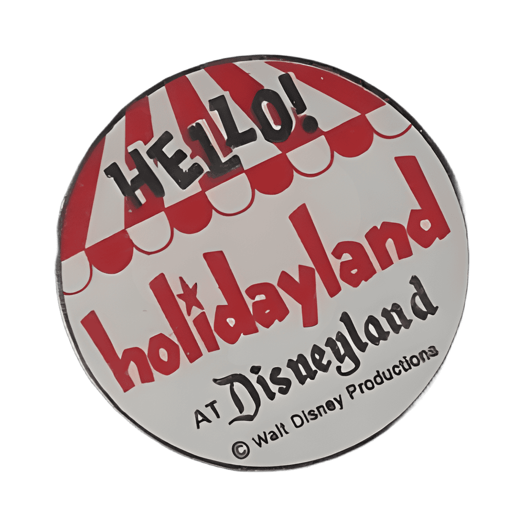 Holidayland Disney pin