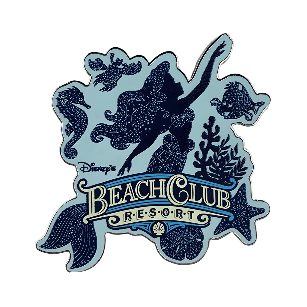 Ariel, Flounder and Sebastian Disney pin