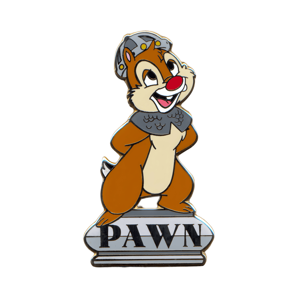 Dale - Silver Pawn #1 Disney pin