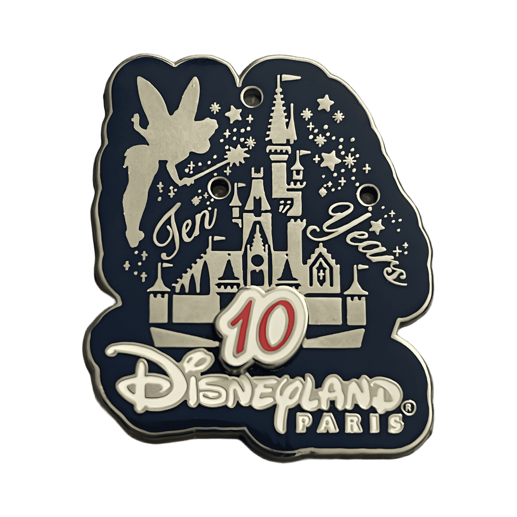 Ten Years Tinker Bell Castle Disney pin