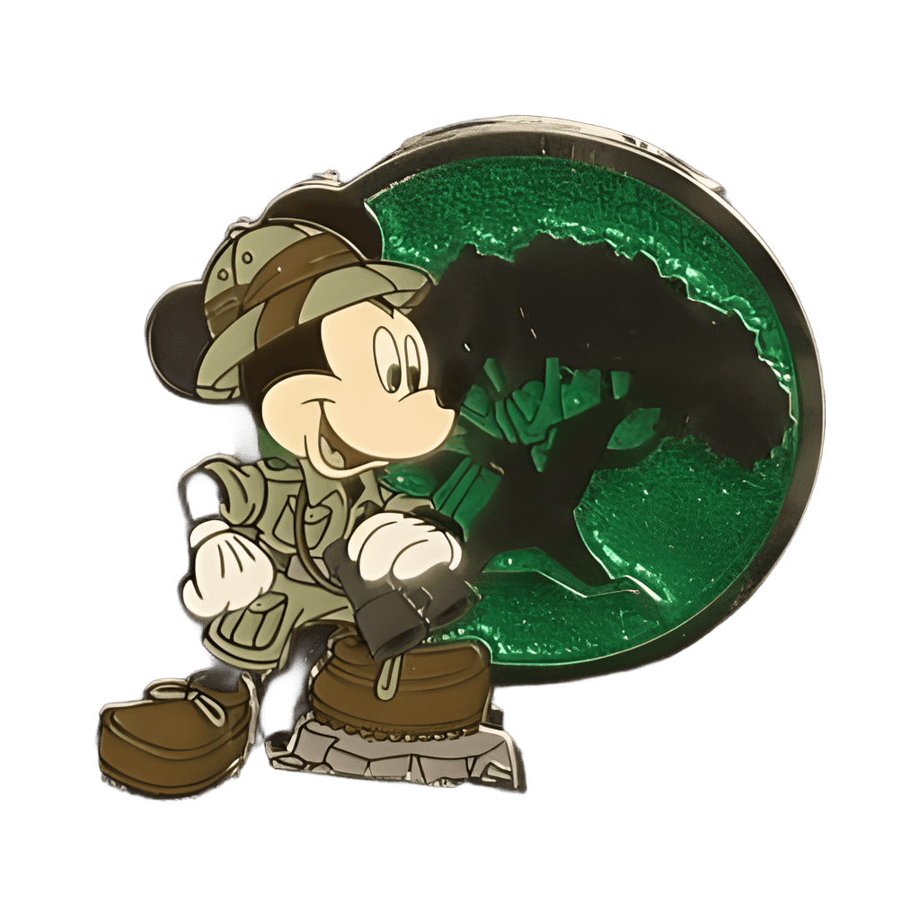 Safari Mickey Mouse Disney pin