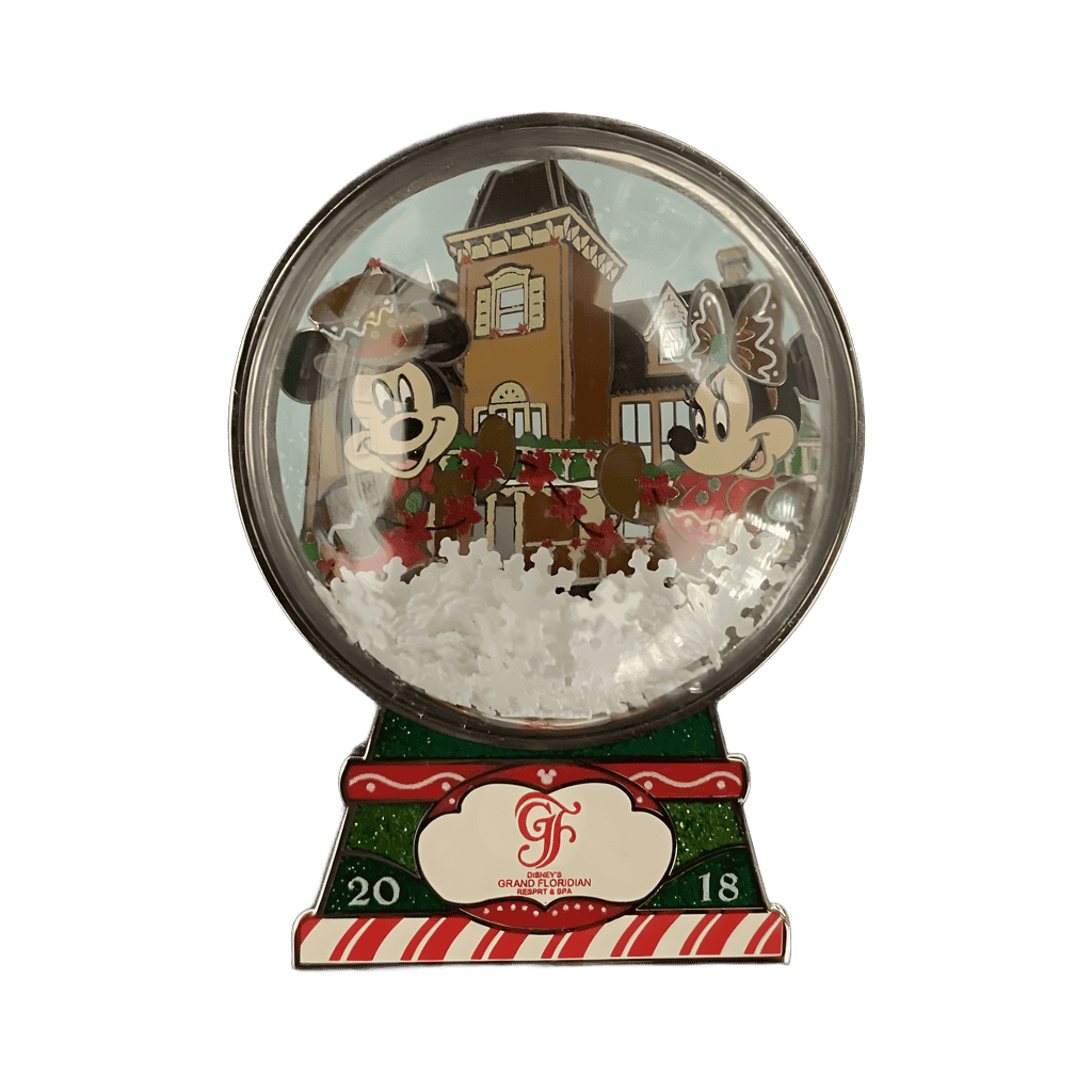 Mickey and Minnie with Gingerbread House Disney pin