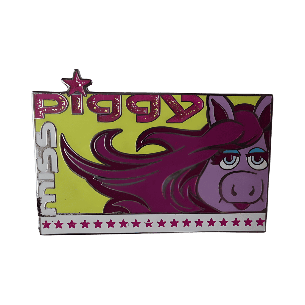 Miss Piggy Name Billboard Disney pin