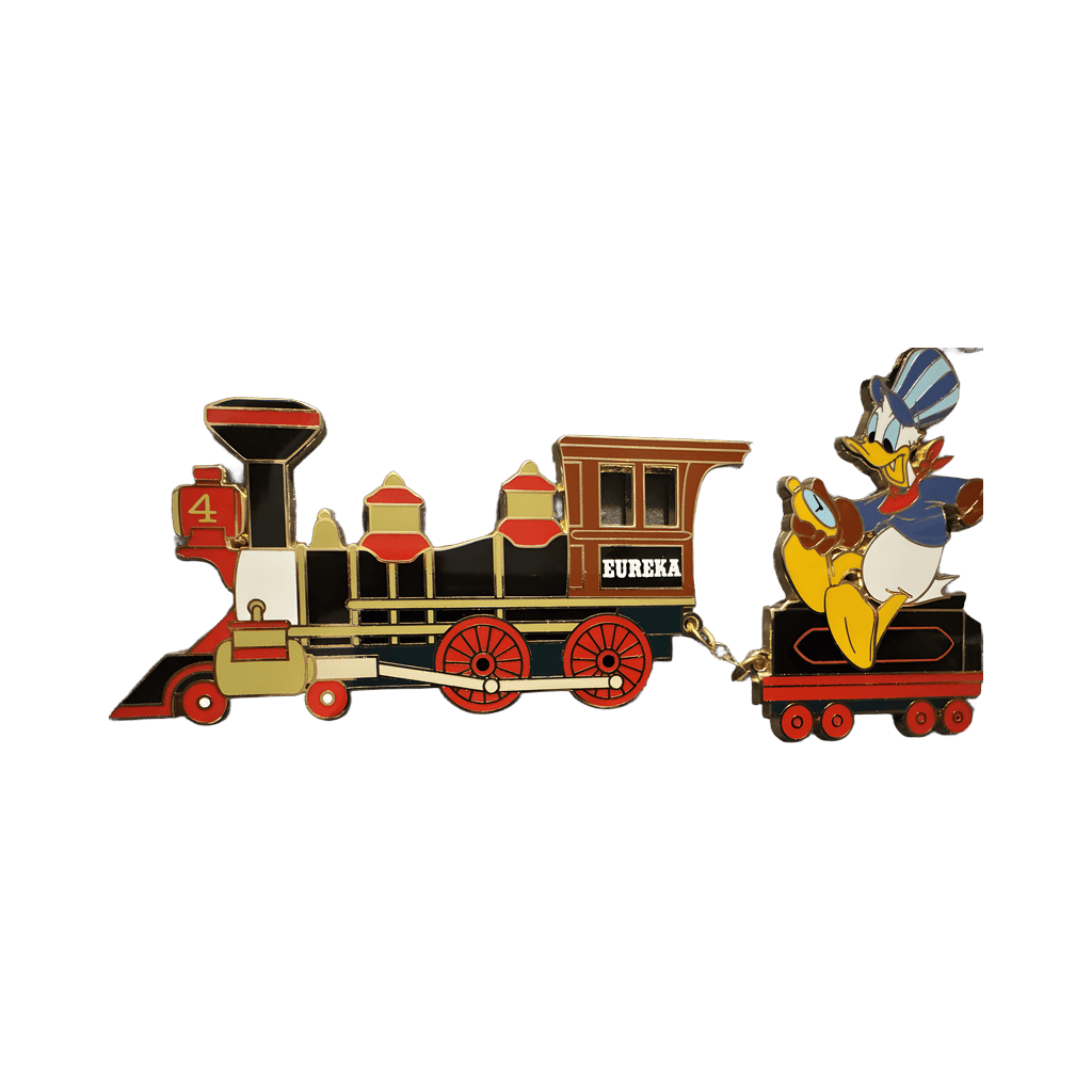 Donald as Engineer on the Eureka Disney pin