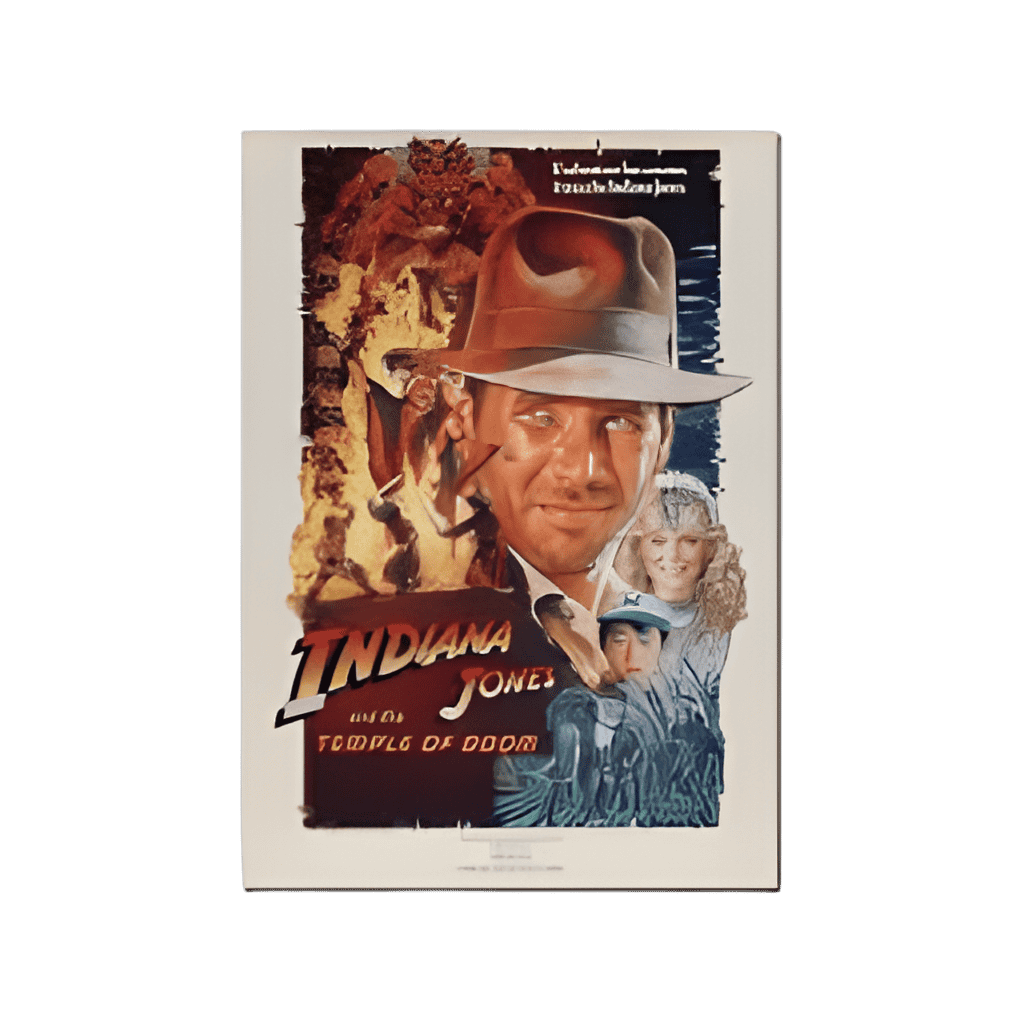 Indiana Jones Posters — Indiana Jones and The Temple of Doom Disney pin