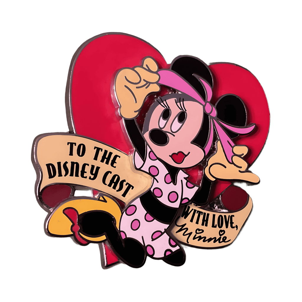Minnie Valentines Cast Member Disney pin