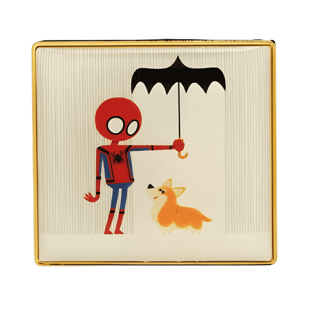 Spider-Man Rain Corgi Disney pin
