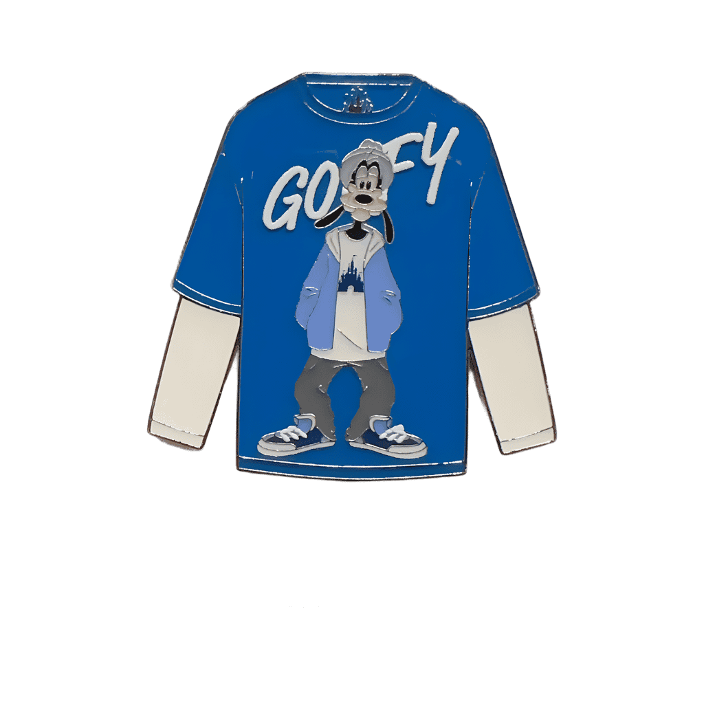 Goofy Long Sleeve T-Shirt Disney pin