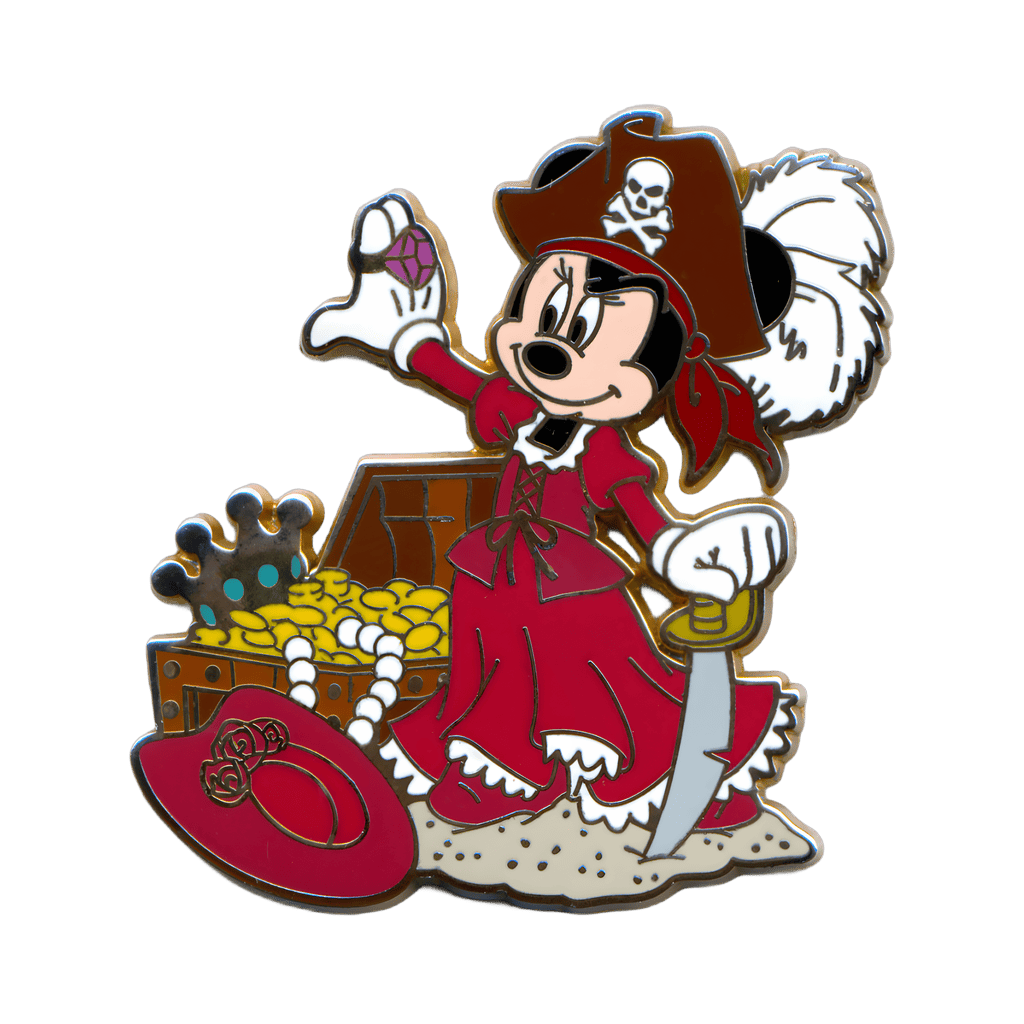 Minnie Mouse as the Redhead Disney pin
