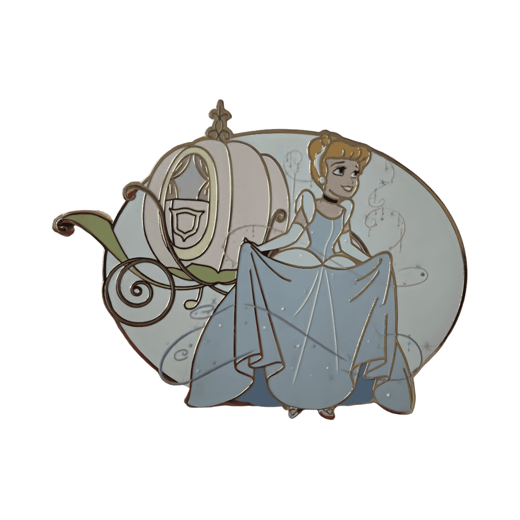 Cinderella and Carriage Jumbo Pin Disney pin