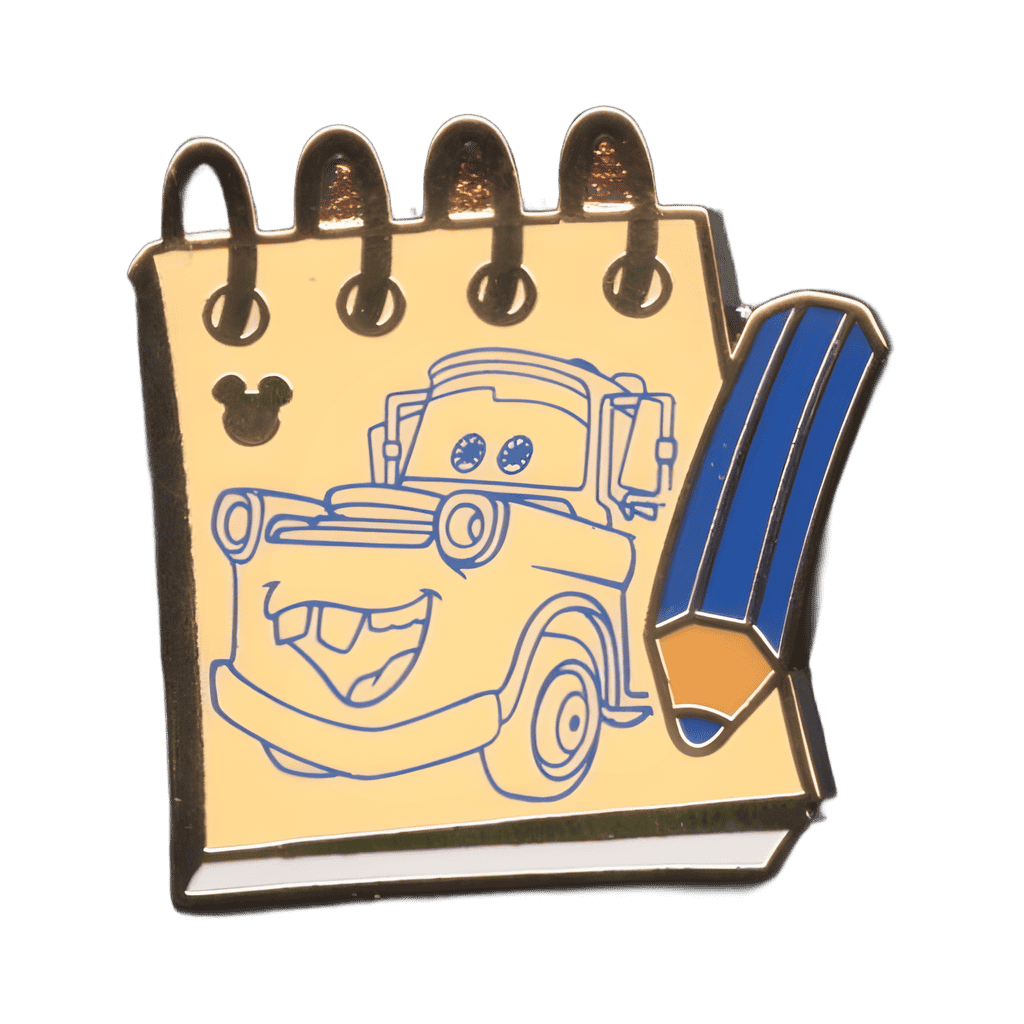 Tow Mater Disney pin