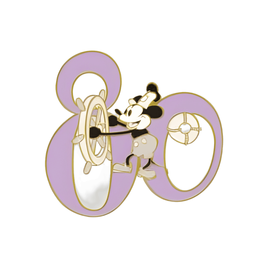 Steamboat Willie Disney pin