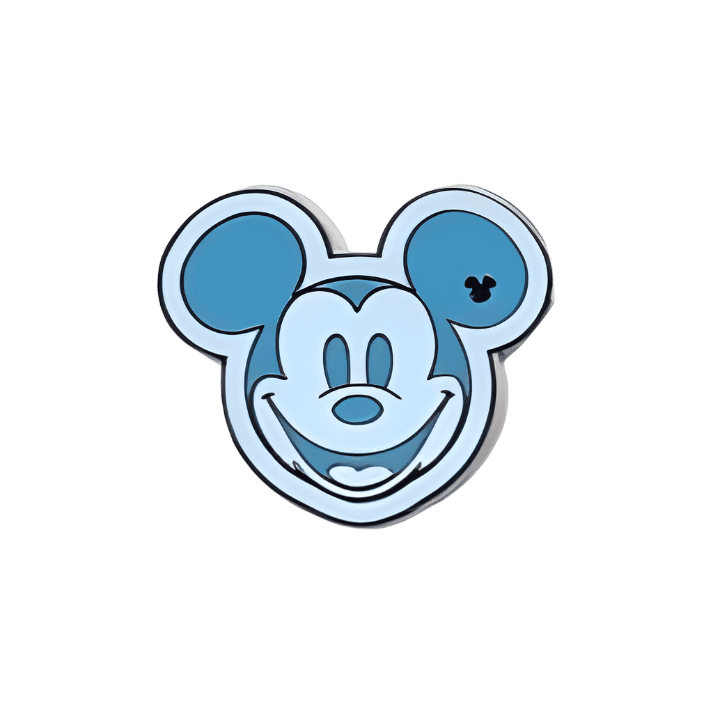 Blue Disney pin