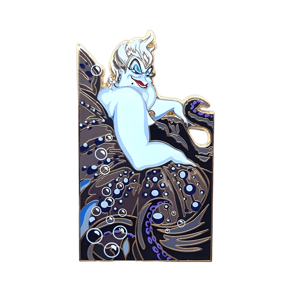 Ursula Antique Gold Disney pin