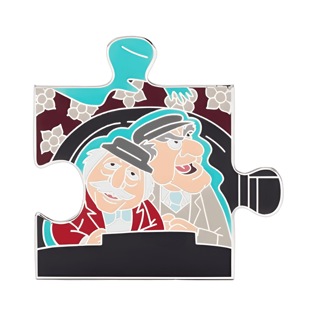 Statler and Waldorf in Doom Buggy Disney pin